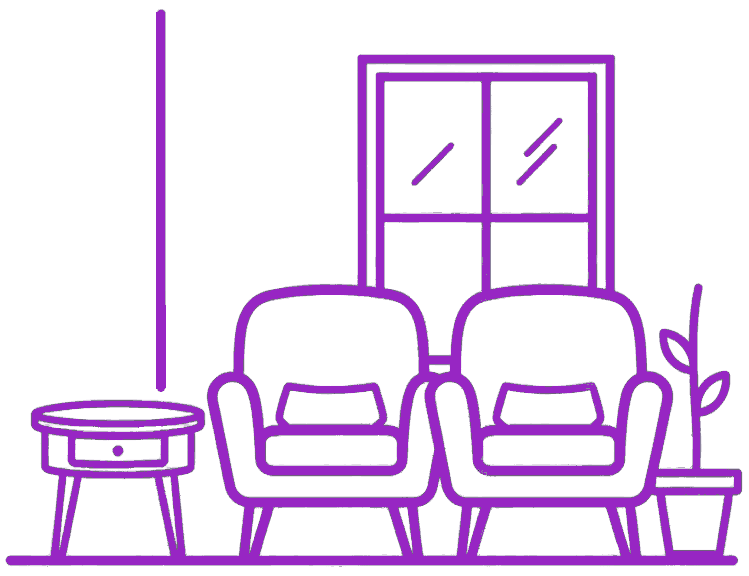 Cafetería y recepción