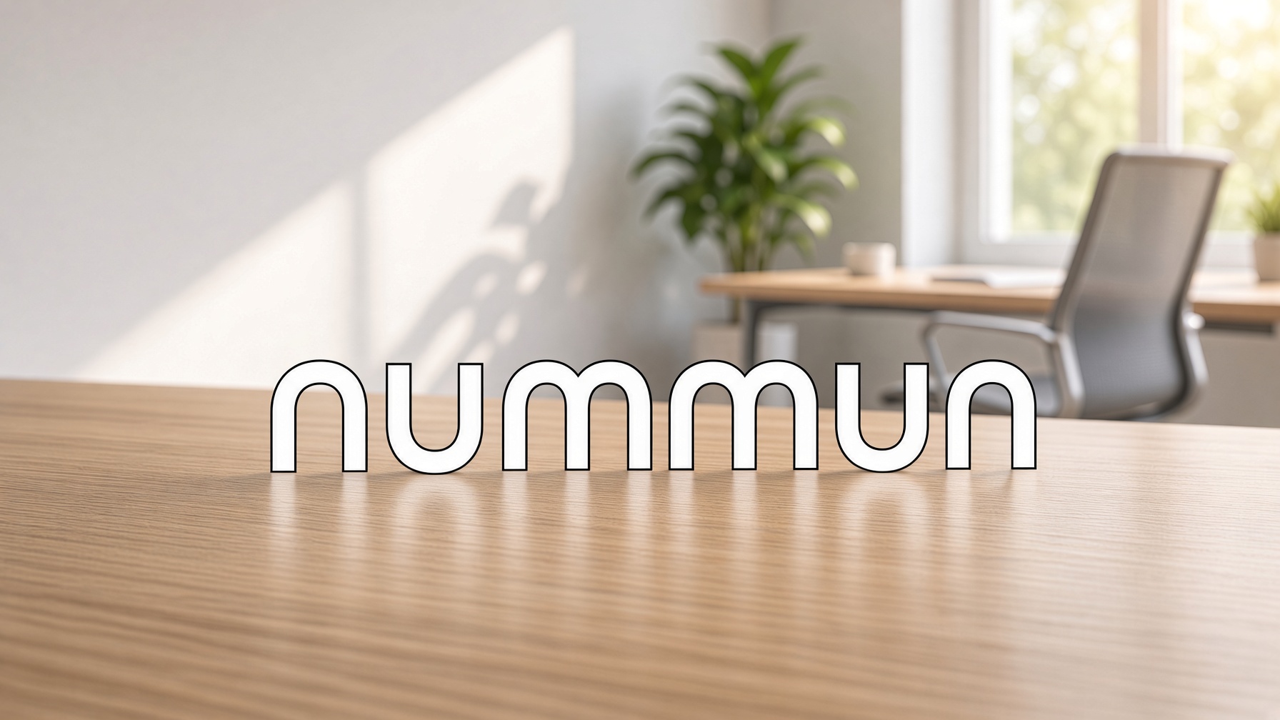 Profesional trabajando en oficina Nummun